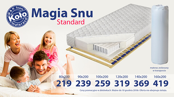 materac magia snu