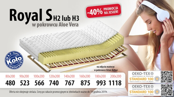 promocja materac royal